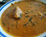 A picture of step 5 of Beans soup (miyar wake).
