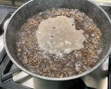 Une image de l'étape 6 de Lentilles Vertes aux Champignons Bruns.