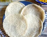 A picture of step 5 of Appam.