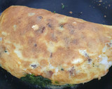 Foto del paso 3 de la receta: 🍳🍃🧀🍄 Omelette de champignones, espinaca y queso