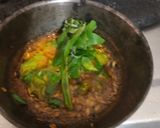 A picture of step 3 of Dahi wale aloo (potato curd curry).