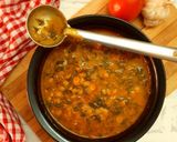 A picture of step 9 of PALAK DAL | SINDHI STYLE PALAK DAL | SAI BHAJI |.