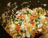 A picture of step 2 of Vegetable and dal soup.