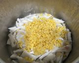 A picture of step 1 of Coconut Mung Bean Popsicles.