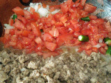 Picadillo de res y puerco