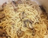 Foto del paso 5 de la receta: Pastas con portobello cremosas sin crema en 20 minutos