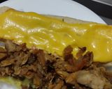 Foto del paso 4 de la receta: Sánduche🥯de pollo🍗y jamón🥓hawaiano🍍con queso🧀🥯🥪..