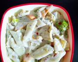 क्रीमी व्हाइट सॉस पास्ता(creamy white sauce pasta in hindi) रेसिपी चरण 6 फोटो