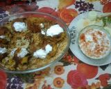 A picture of step 6 of Kofta Biryani.