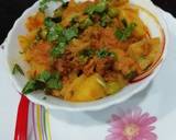 Sookhe Aloo matar recipe step 7 photo
