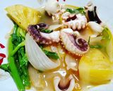 Hình bước làm 4 của món 🐙🐙 Bạch tuộc nhúng giấm 😋😋