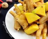 Hình bước làm 4 của món Chân Gà Xoài Lắc