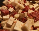 A picture of step 1 of Wok Radish cakes.