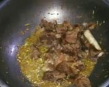 A picture of step 3 of Spicy Mutton.
