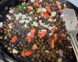 A picture of step 3 of Boil green chickpeas chatpata chaat masala.