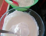 Brownie citromhabos krémmel recept fázis 2 fotója