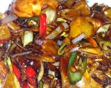 Foto langkah ke 5 dari resep Ayam Goreng Kecap & Kentang.