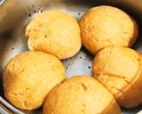 A picture of step 3 of Steamed wheat pav without oven and without yeast.