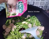 Foto langkah ke 3 dari resep Oseng Kacang Panjang Bakso Putren 👩🏻🍳.