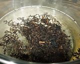 Hình bước làm 1 của món Trà sữa khoai môn trân châu