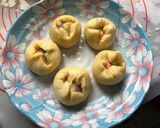 彩虹蛋黃酥（レインボームンケーキ）的食譜步驟4照片