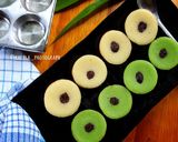 Foto langkah ke 6 dari resep Kue lumpur kentang simple (buah naga, pandan, original).