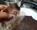 A picture of step 5 of Oreo Cake.