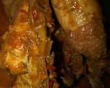A picture of step 1 of Chicken pepper soup.