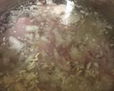 A picture of step 3 of Congee for the Instant Pot.