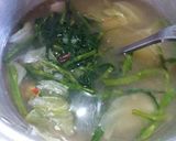 Foto langkah ke 1 dari resep Asem Kangkung Kubis Belimbing Wuluh.