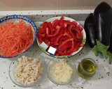 Foto del paso 7 de la receta: Berenjenas rellenas de arroz con verduras