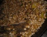 A picture of step 4 of Sabudana khichdi.