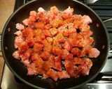 A picture of step 2 of Mike's Extra Spicy Extra Chunky Pork Chili.