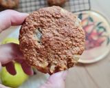 Foto del paso 5 de la receta: Galletas de avena y pera 🍐