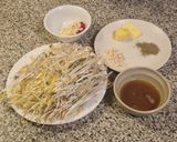 醬味黑胡椒炒豆芽的食譜步驟1照片