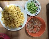 Foto langkah ke 1 dari resep Balado kentang udang petai.