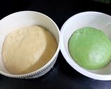 Foto langkah ke 3 dari resep Pandan Cinamon Roll (tanpa ulen).