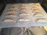 Empanadillas de bacalao y tomate