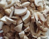 عکس مرحله 3 از دستور خوراک فیله مرغ و قارچ (شام رژیمی)