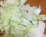 Hình bước làm 3 của món Canh kim chi thịt bò chay