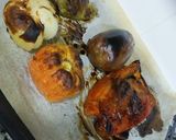 A picture of step 1 of Esgarraet or Bacalao Espencat.