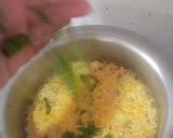 A picture of step 6 of Karhai akni.