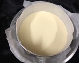 Hình bước làm 8 của món Basque Burnt Chessecake/Bánh phô mai nướng