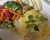 Foto del paso 20 de la receta: Albacora al Horno con guarnición de Papas Asadas y Verduras Salteadas