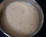 A picture of step 3 of Shahi dum biryani in microwave.