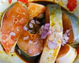 Hình bước làm 1 của món Cá hú kho nước dừa tươi