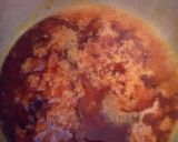 A picture of step 2 of Dried okro soup.