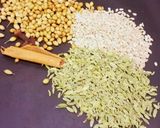 A picture of step 1 of Mini Bhakharwadi (Maharashtrian snacks).
