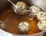 A picture of step 10 of Sesame Ball with Black Sesame Filling [Onde-onde].