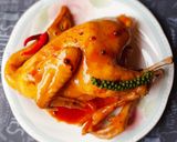 Hình bước làm 4 của món GÀ hấp nước mắm nhĩ